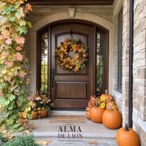 Decoraciones de Puertas de Otoño Ideas Creativas para Dar la Bienvenida a la Temporada