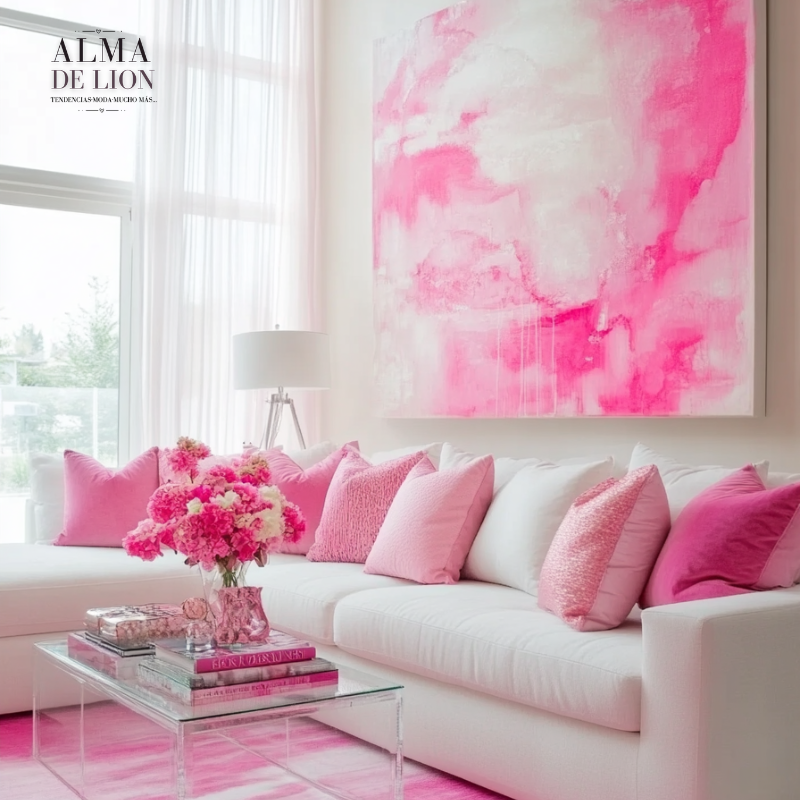 Casas Rosadas Ideas para Crear Espacios Únicos, Femeninos y Sofisticados (12)