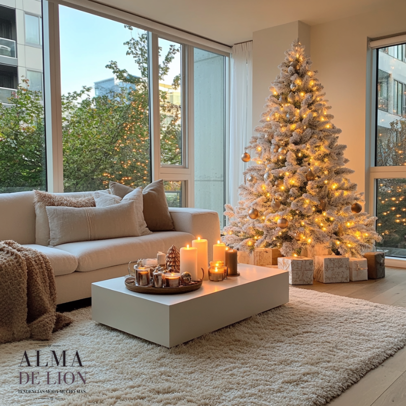 Decoración de Navidad Moderna Ideas Elegantes y Sofisticadas para tu Hogar (18)