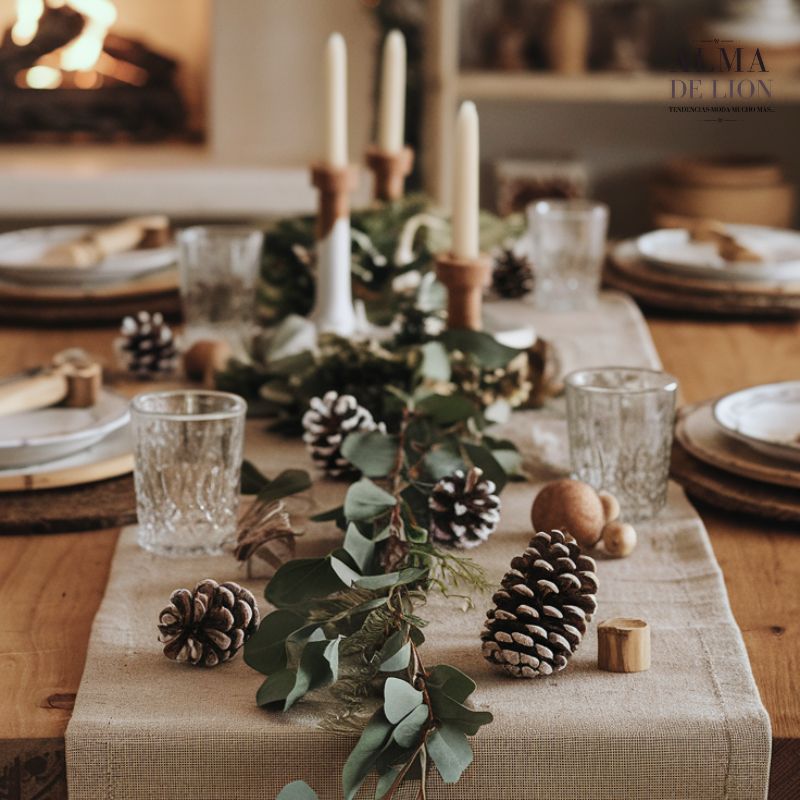 Caminos de Mesa Navideños Modernos Diseños Minimalistas y Sofisticados