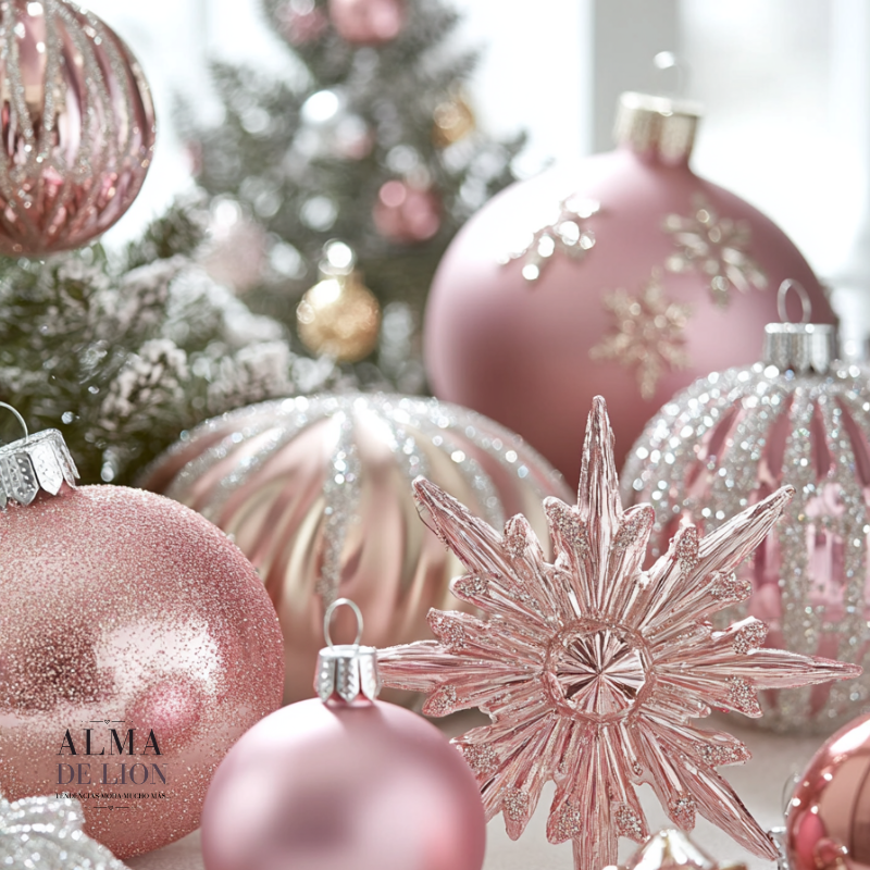 Navidad en Rosa Cómo Lograr una Decoración Dulce y Glamourosa (26)