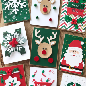 Tarjetas de Felicitación Navideñas para Niños Ideas Divertidas y Coloridas (21)