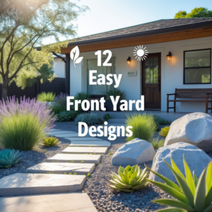 12 Easy Front Yard Designs for a Low-Maintenance Garden