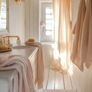 15 Romantic Bathroom Ideas to Create a Soft, Elegant & Serene Escape (20)