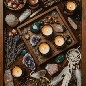 DIY Witchy Altar Create a Sacred Space for Energy and Intention (13)