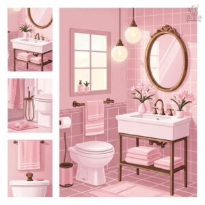 7 Shades of Pink That Work Beautifully in Bathrooms-7