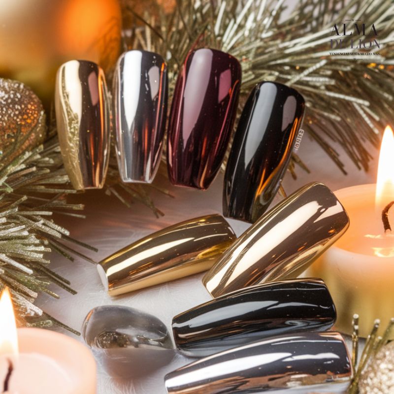 Ideas de Uñas para Fin de Año ¡Despide el Año con Estilo y Brillo!