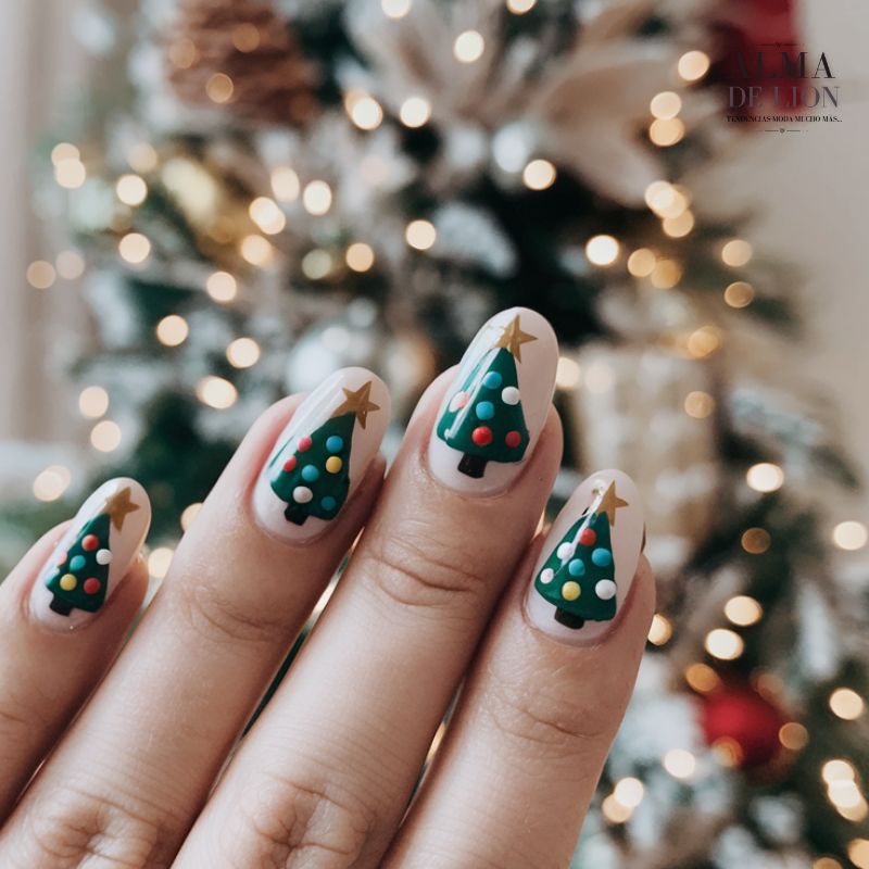 Uñas Fáciles de Navidad: Diseños Rápidos y Lindos para Celebrar la Temporada