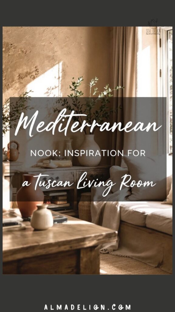 Mediterranean Nook: Inspiration for a Tuscan Living Room 