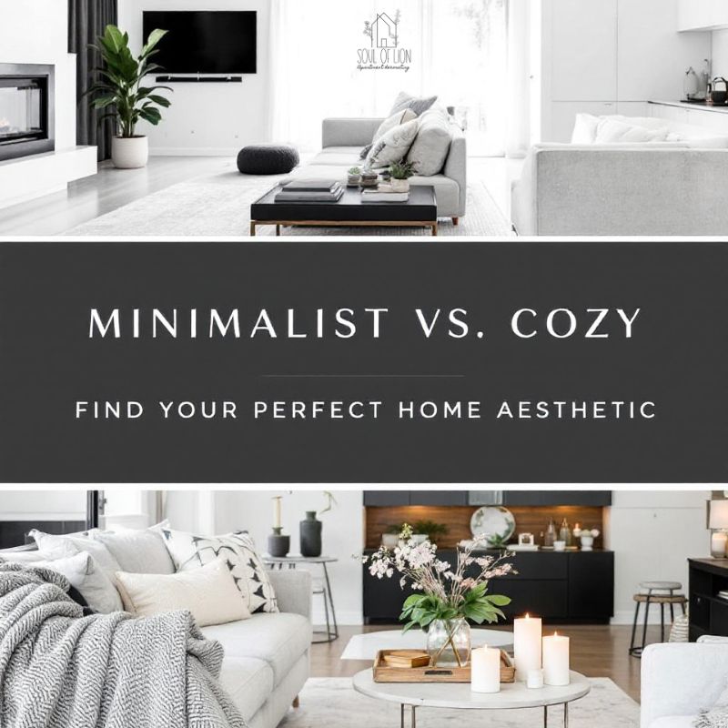 Minimalist vs. Cozy Find Your Perfect Home Aesthetic DIY (10)