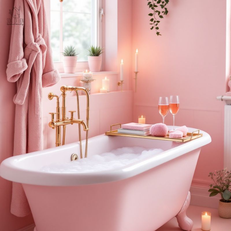 Pink Aesthetic Bathroom Ideas How to Create a Dreamy & Elegant Space (7)