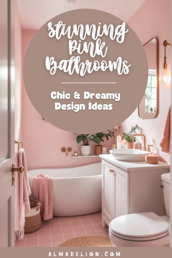Stunning Pink Bathrooms: Chic & Dreamy Design Ideas 