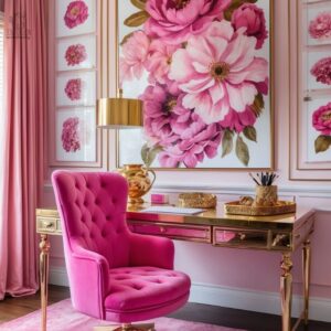 7 Pink Office Chair Aesthetic Ideas That Will Instantly Glam Up Your Workspace