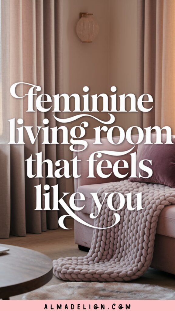 Feminine Living Room That Feels Like a Hug 