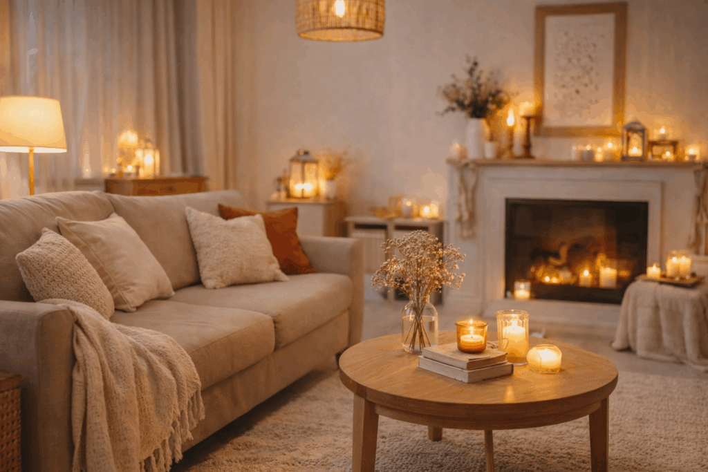 Cómo crear un salón acogedor con poco presupuesto (ideas prácticas y fáciles)