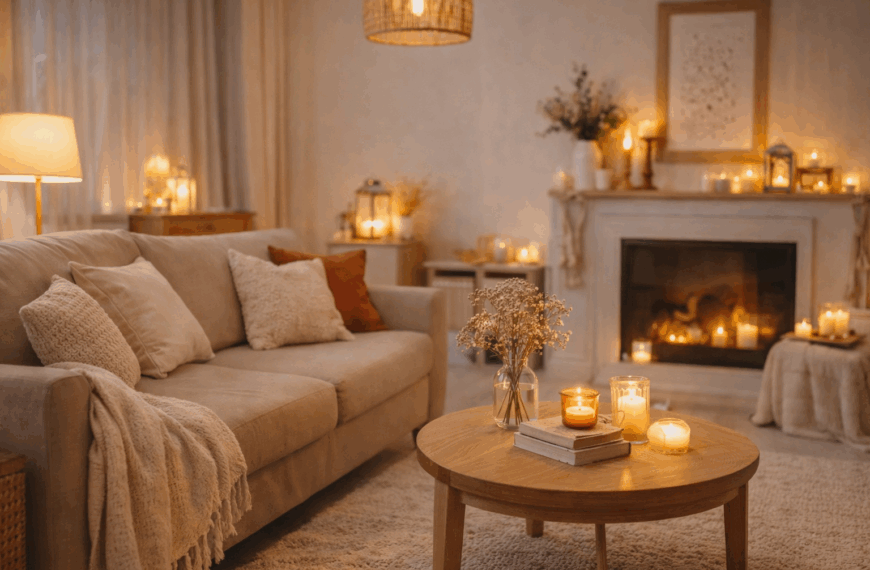 Cómo crear un salón acogedor con poco presupuesto (ideas prácticas y fáciles)