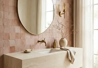 13 Blush Pink Bathroom Ideas That Look Elegant, Not Childish