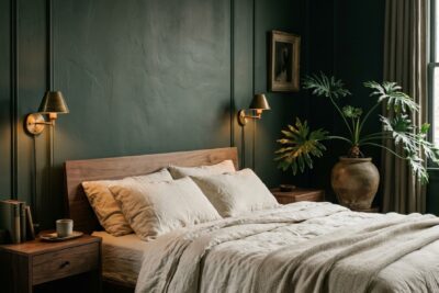 12 Dark Green Bedroom Ideas for a Moody, Restful Retreat